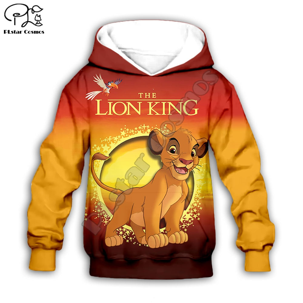 Lion king hoodie sales kids