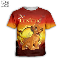 Load image into Gallery viewer, Simba The Lion King cartoon hoodie Kids baby 3D print zipper hoodies Sweatshirts boy girl Long sleeve Top Pants for Dropshipping