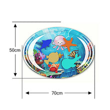 Load image into Gallery viewer, Inflatable Infants Tummy Time Activity Mat Baby Play Water Mat Toys for Kids Mat Summer Swimming Beach Pool Game Baby Gyms Mat